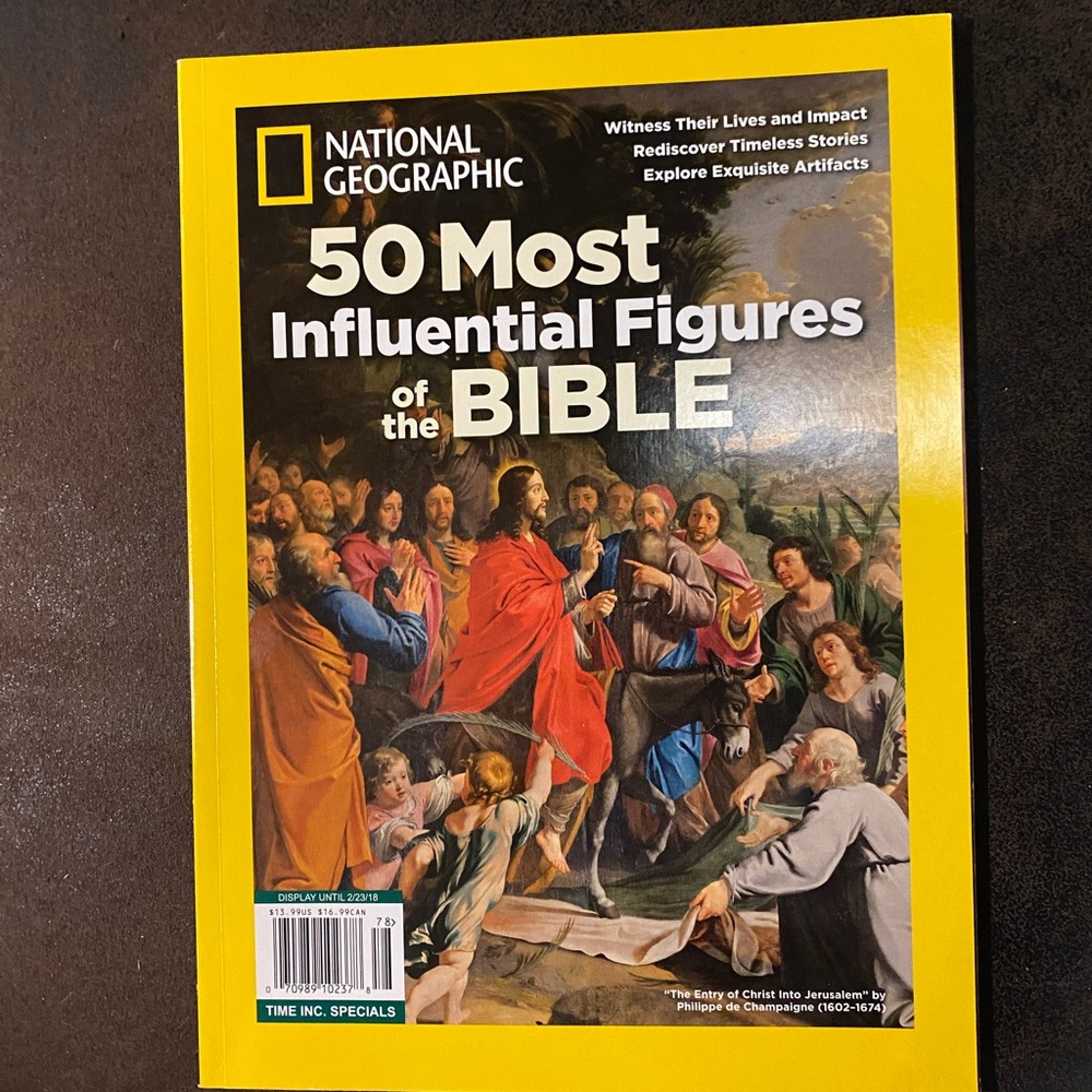 National Geographic 50 Most Influential Figures of the Bible Edition